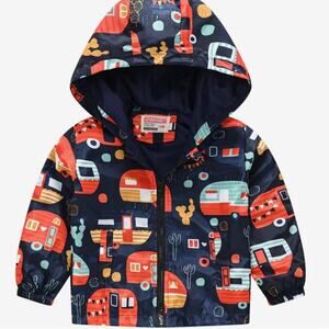 New kids spring hooded jacket 18-24 months